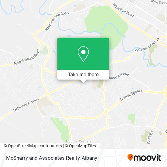 McSharry and Associates Realty map