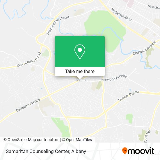 Samaritan Counseling Center map