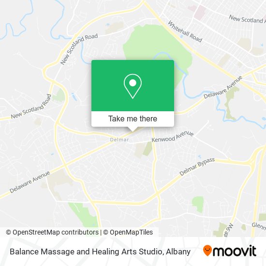 Balance Massage and Healing Arts Studio map