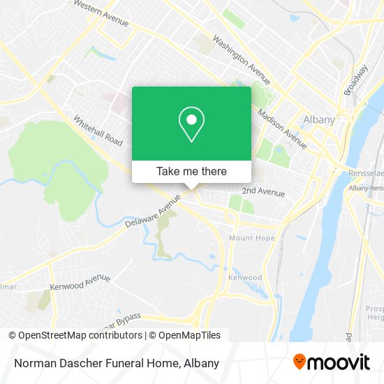 Norman Dascher Funeral Home map