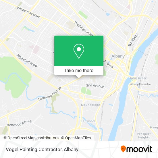 Vogel Painting Contractor map