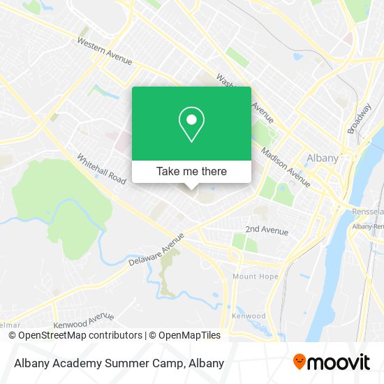 Albany Academy Summer Camp map