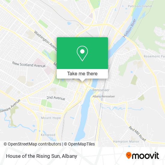 House of the Rising Sun map