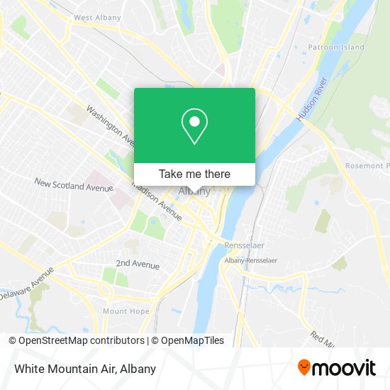 Mapa de White Mountain Air