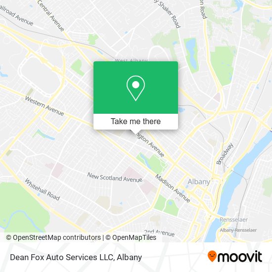 Dean Fox Auto Services LLC map