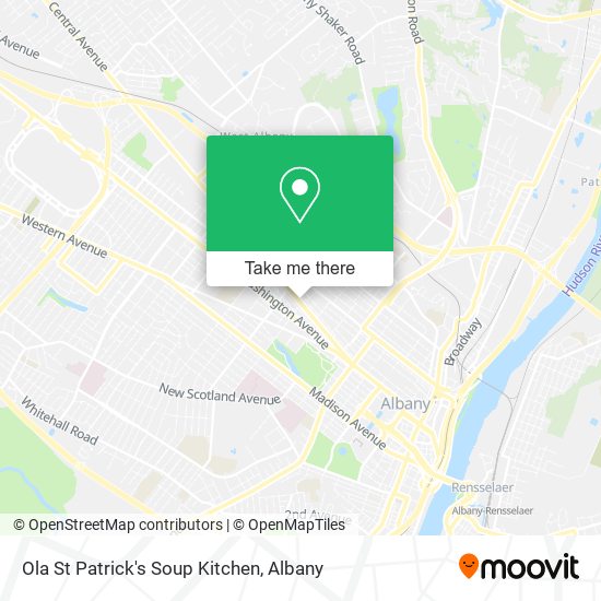 Mapa de Ola St Patrick's Soup Kitchen