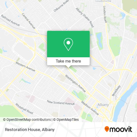 Mapa de Restoration House