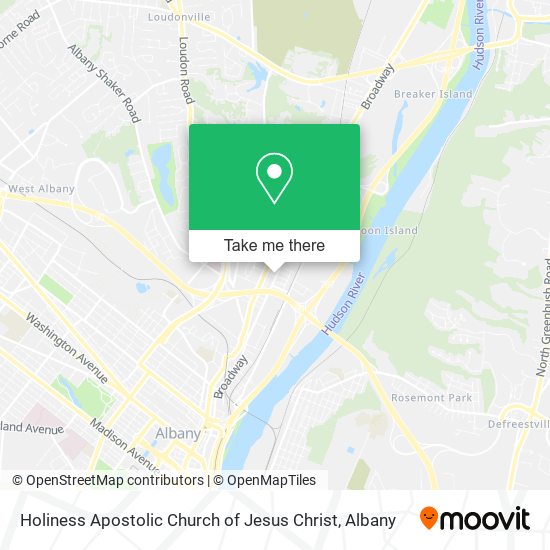 Holiness Apostolic Church of Jesus Christ map