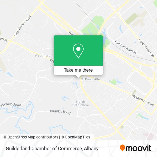 Mapa de Guilderland Chamber of Commerce