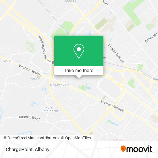 ChargePoint map