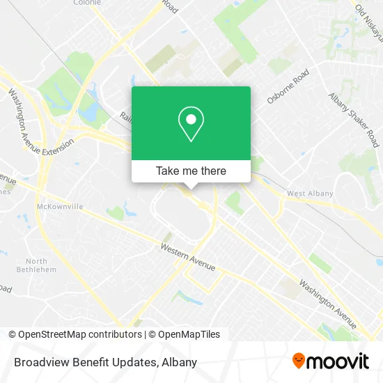 Mapa de Broadview Benefit Updates