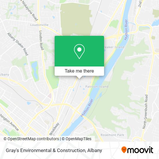 Gray's Environmental & Construction map