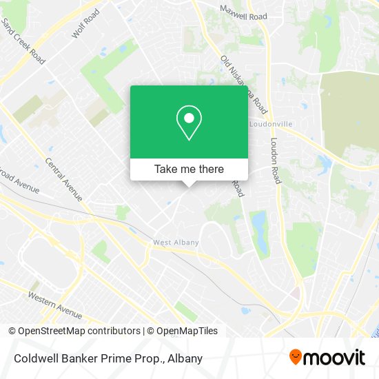 Mapa de Coldwell Banker Prime Prop.