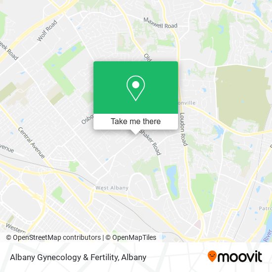 Mapa de Albany Gynecology & Fertility