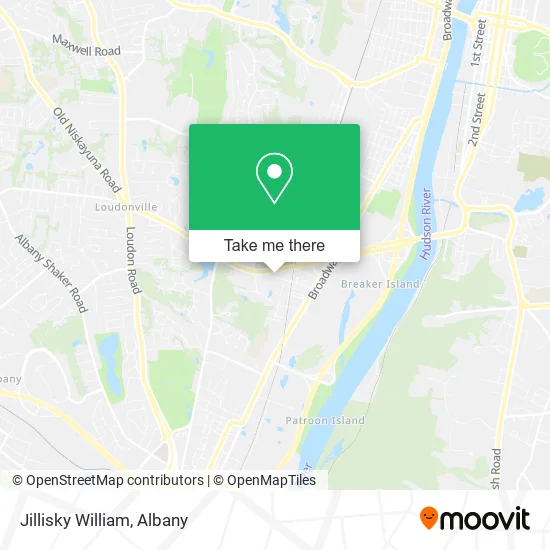 Jillisky William map