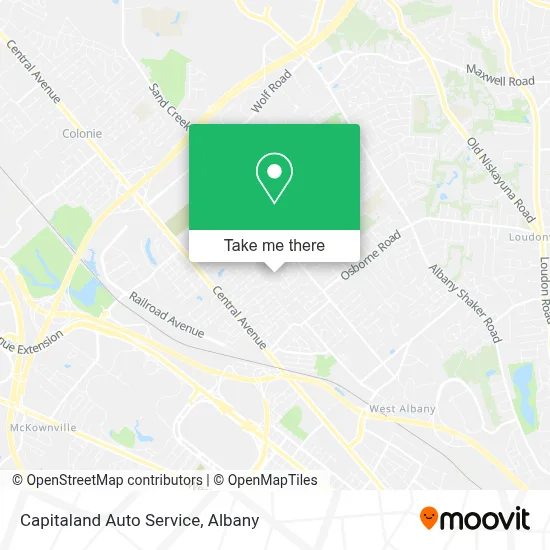 Capitaland Auto Service map