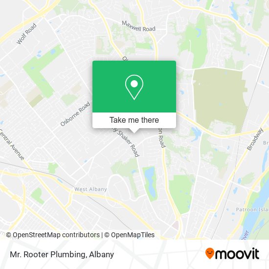 Mapa de Mr. Rooter Plumbing
