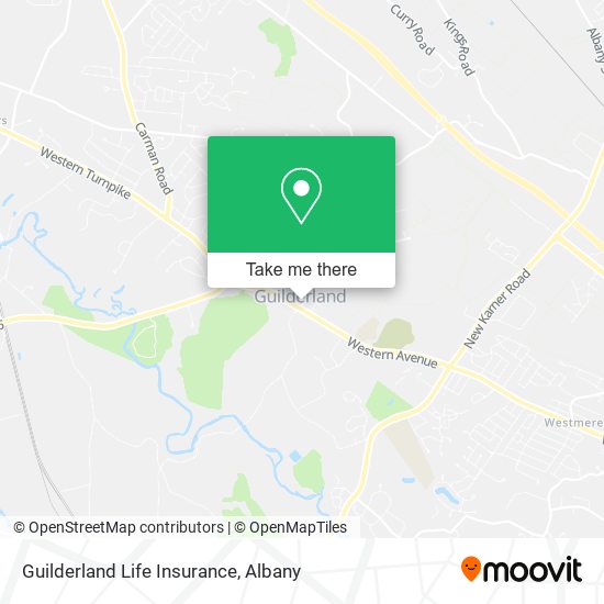 Guilderland Life Insurance map