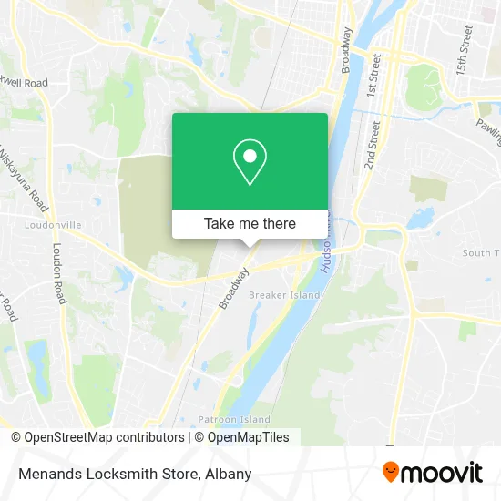 Menands Locksmith Store map