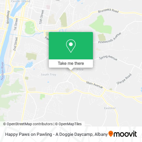Happy Paws on Pawling - A Doggie Daycamp map