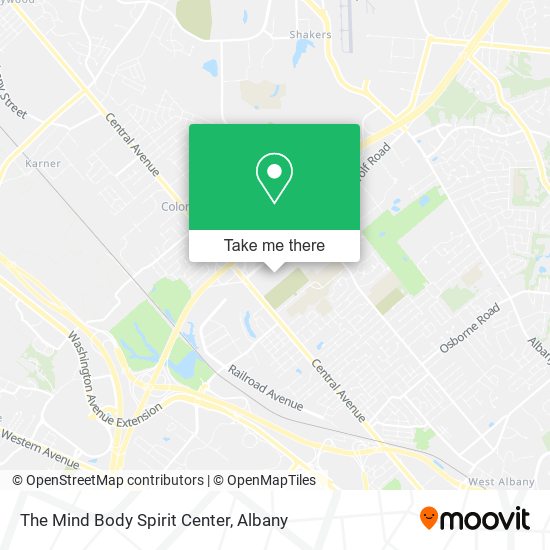 Mapa de The Mind Body Spirit Center