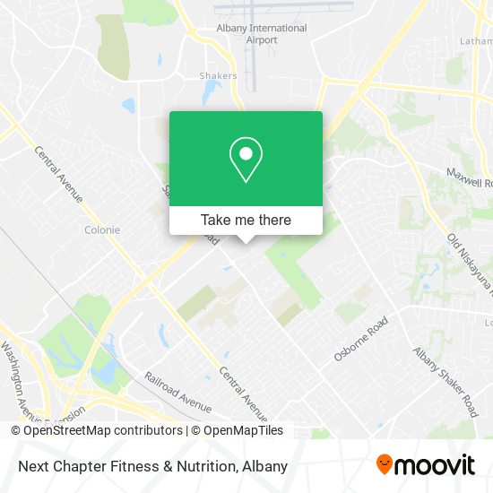 Next Chapter Fitness & Nutrition map
