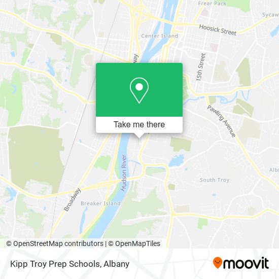 Kipp Troy Prep Schools map