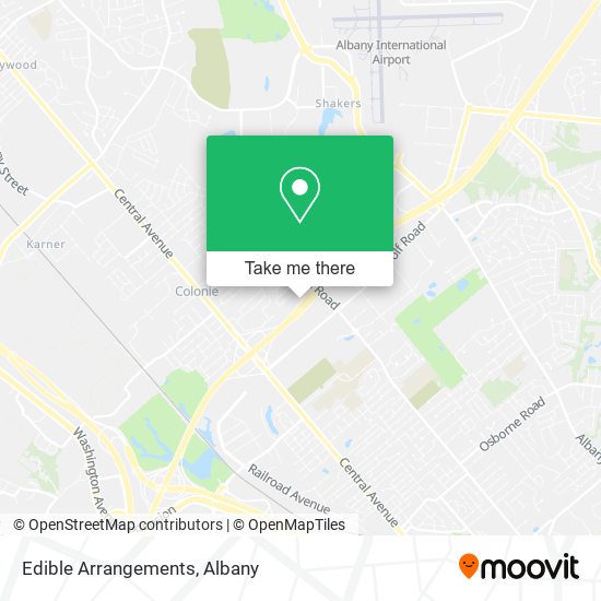Edible Arrangements map