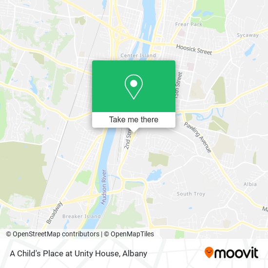 A Child's Place at Unity House map
