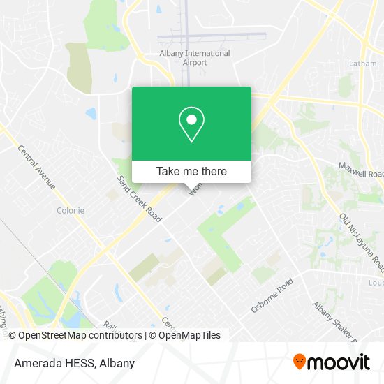 Mapa de Amerada HESS