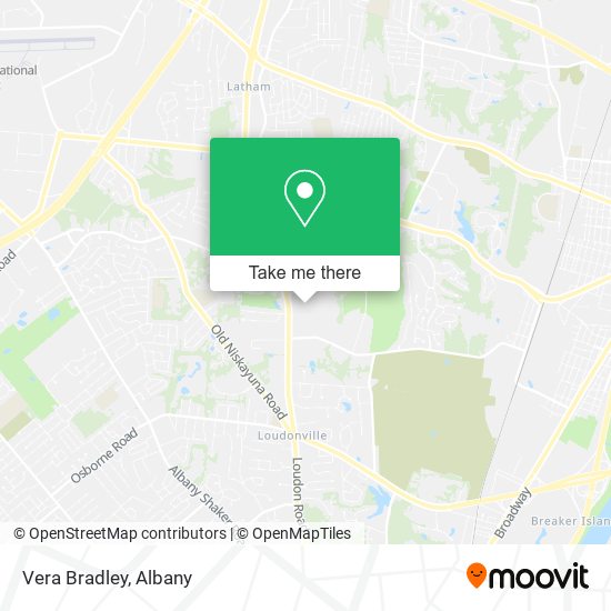 Mapa de Vera Bradley