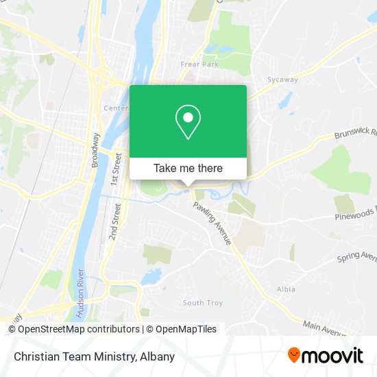 Christian Team Ministry map