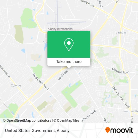 United States Government map