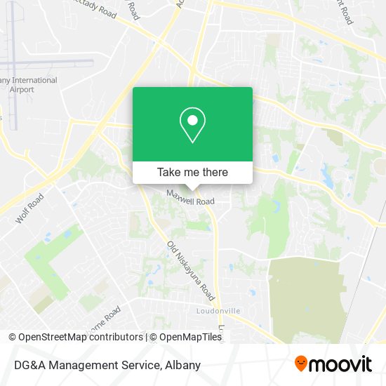 DG&A Management Service map