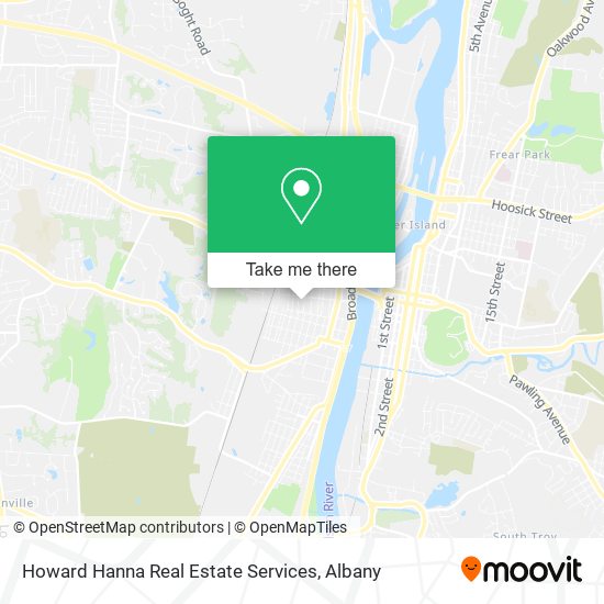 Howard Hanna Real Estate Services map