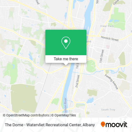 The Dome - Watervliet Recreational Center map