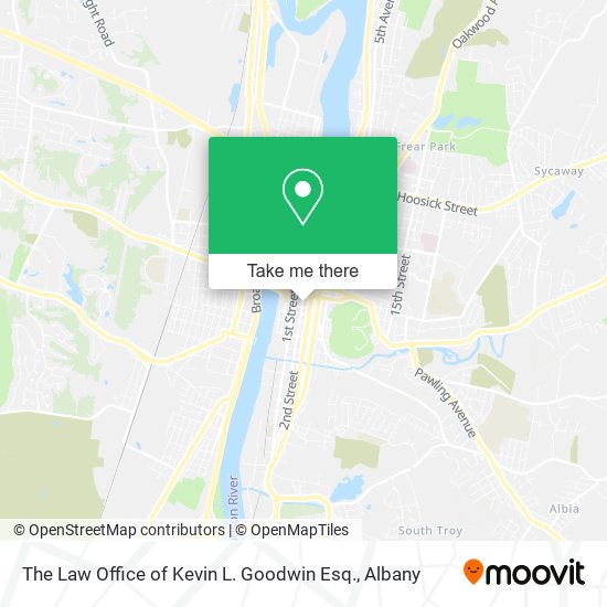 Mapa de The Law Office of Kevin L. Goodwin Esq.