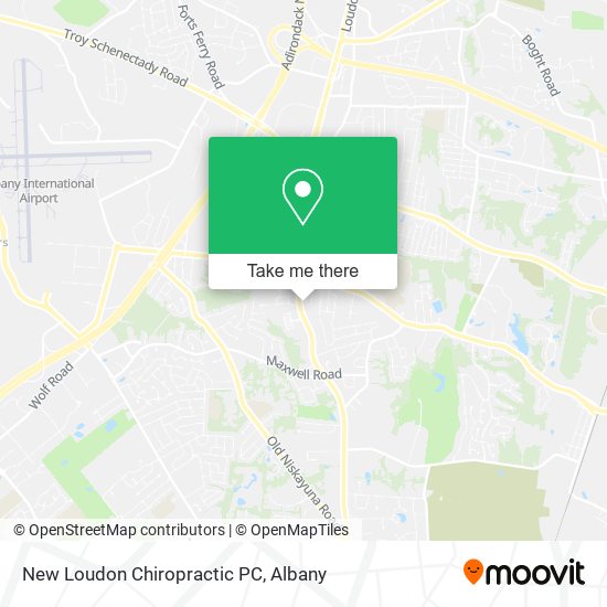 Mapa de New Loudon Chiropractic PC