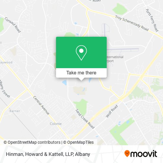 Mapa de Hinman, Howard & Kattell, LLP