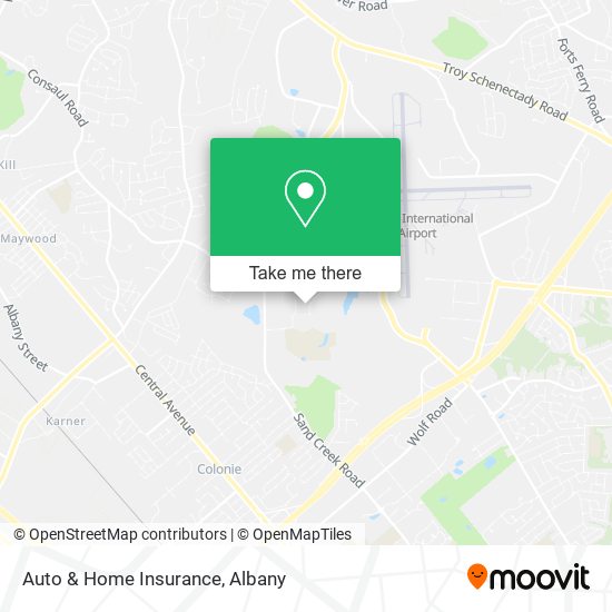 Mapa de Auto & Home Insurance