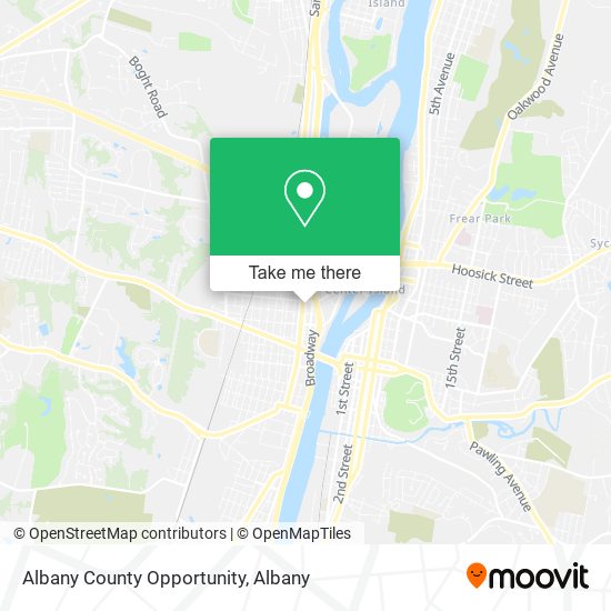 Albany County Opportunity map