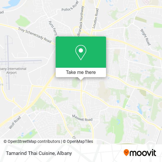 Tamarind Thai Cuisine map