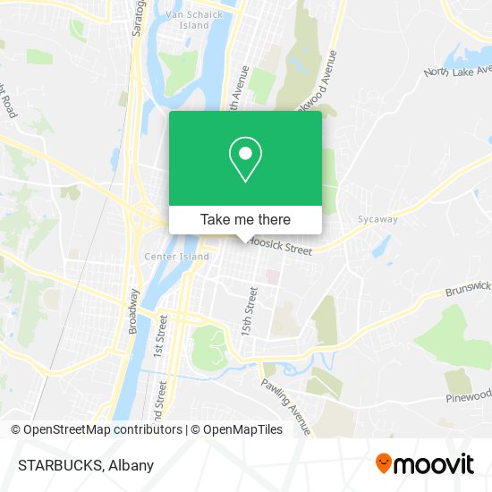 Mapa de STARBUCKS