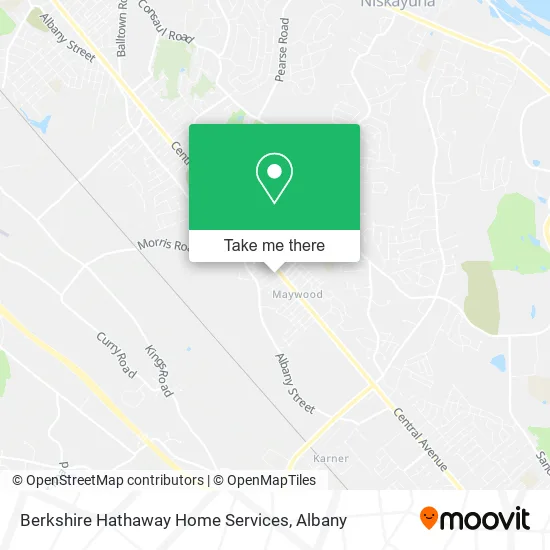 Berkshire Hathaway Home Services map