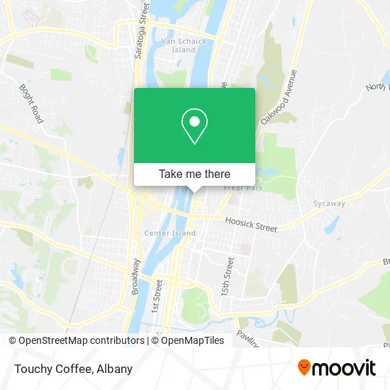 Touchy Coffee map