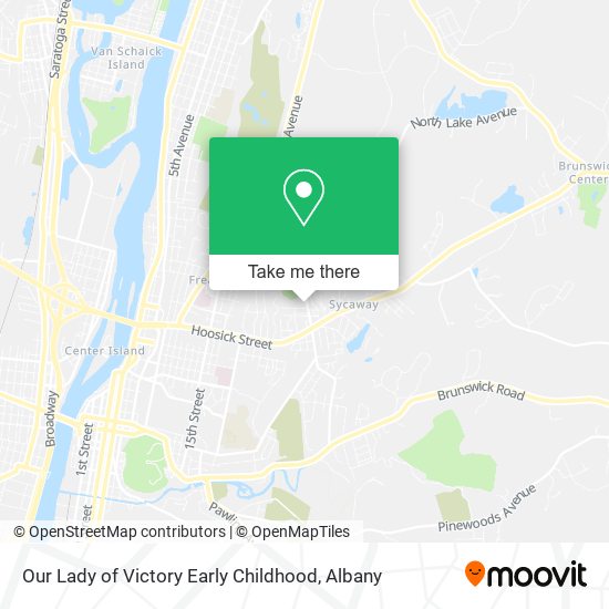 Our Lady of Victory Early Childhood map