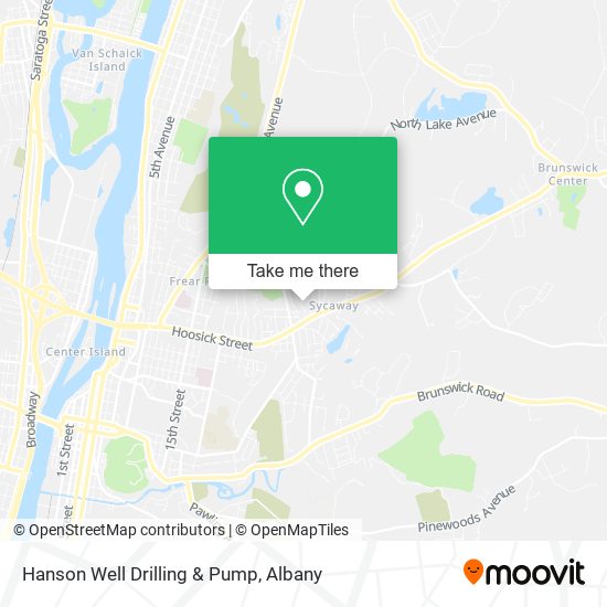Mapa de Hanson Well Drilling & Pump