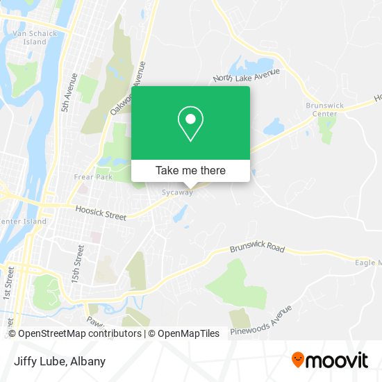 Jiffy Lube map