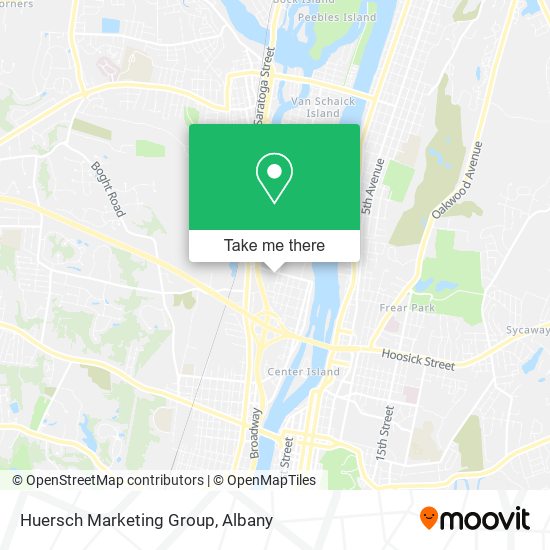 Huersch Marketing Group map
