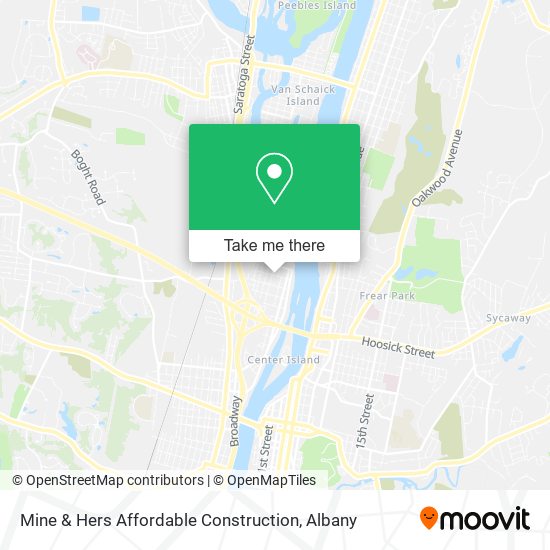 Mapa de Mine & Hers Affordable Construction